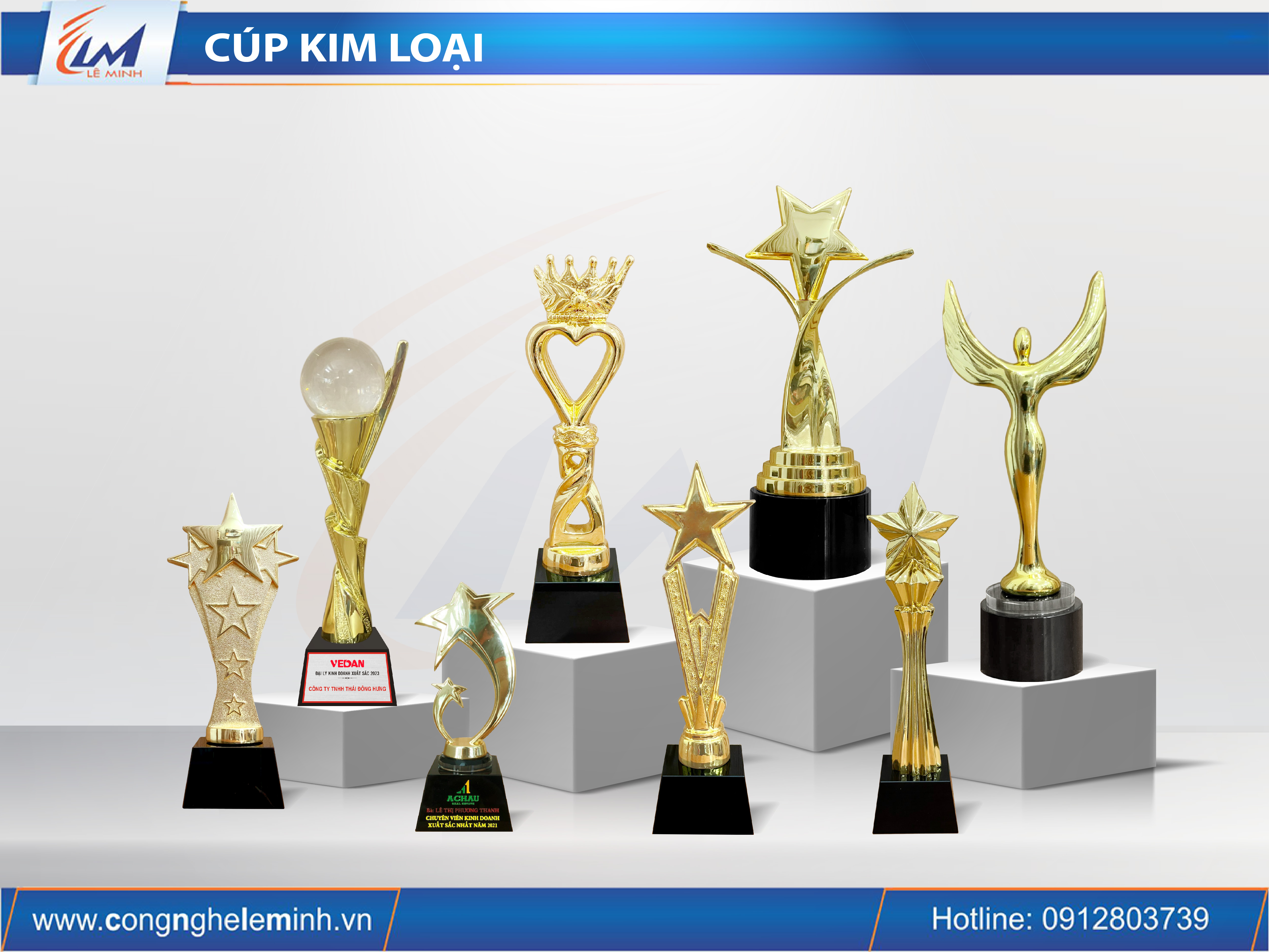 Quy Trình Sản Xuất Cúp Kim Loại Theo Yêu Cầu – Từ Thiết Kế Đến Thành Phẩm