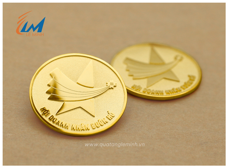 Mẫu huy hiệu cài áo - Pin logo