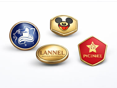 Mẫu huy hiệu cài áo - Pin logo