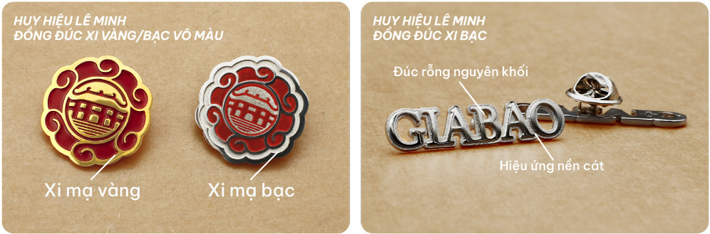 huy hieu logo dong duc xi ma vang