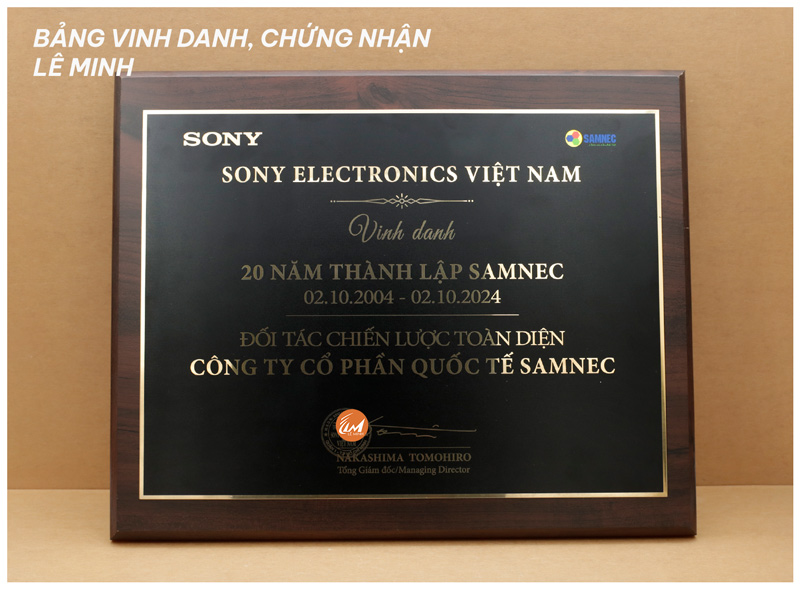 cung cấp bảng vinh danh, bảng chứng nhận, bằng khen