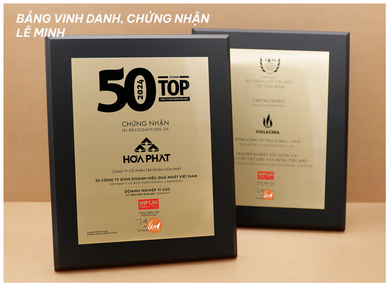 cung cấp bảng vinh danh, bảng chứng nhận, bằng khen