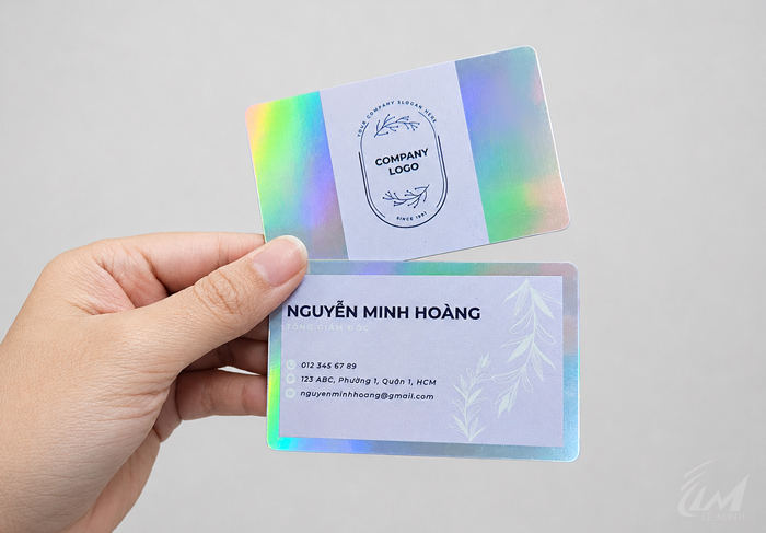 thẻ hologram 7 màu