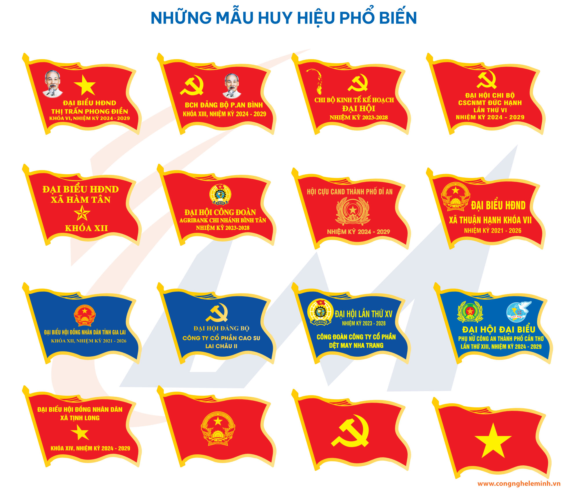 huy hiệu đảng - đại biểu