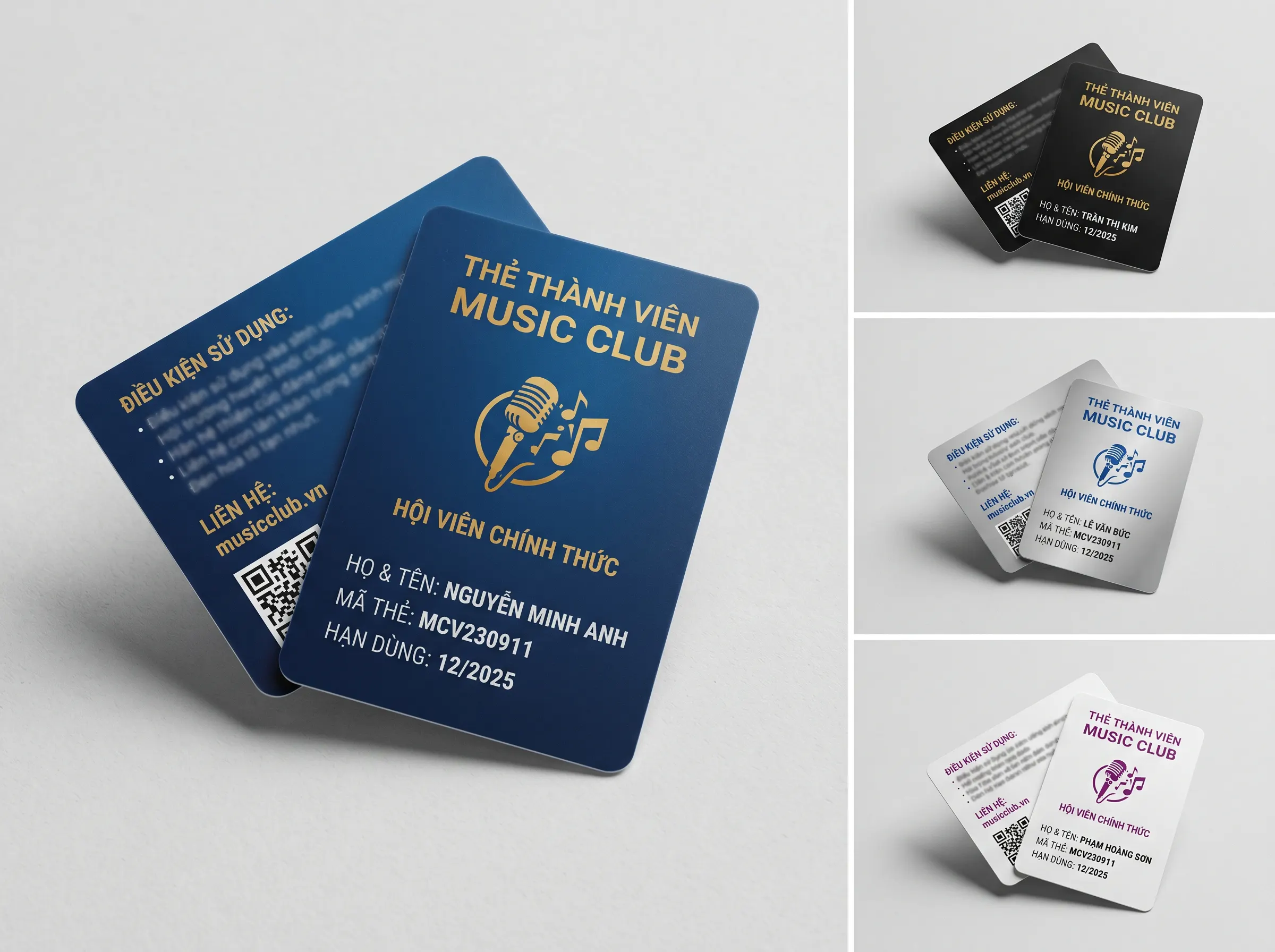 Thẻ hội viên - thẻ VIP bằng nhựa cao cấp