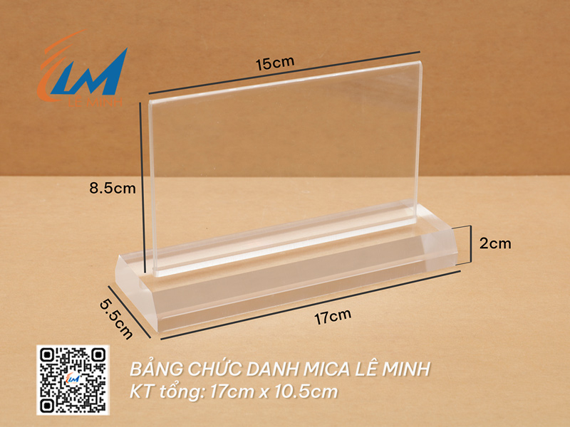 BẢNG CHỨC DANH MICA GIÁ RẺ