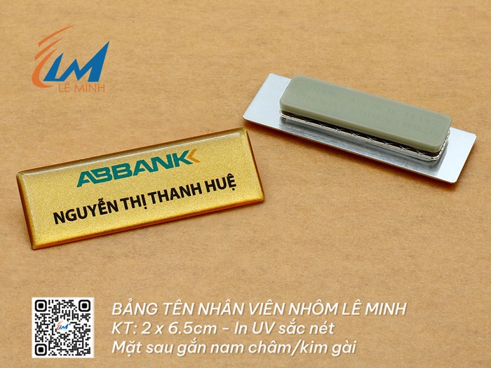 BẢNG TÊN NHÔM IN UV PHỦ KEO