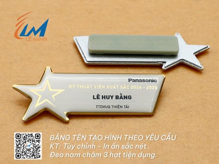 BẢNG TÊN TẠO HÌNH TÙY CHỈNH
