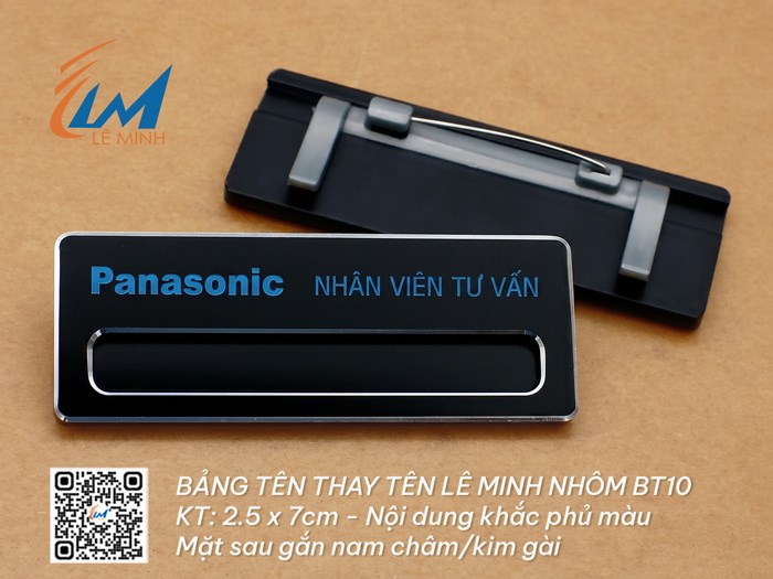 BẢNG TÊN THAY TÊN BT10/10A KHẮC ĐỔ MÀU