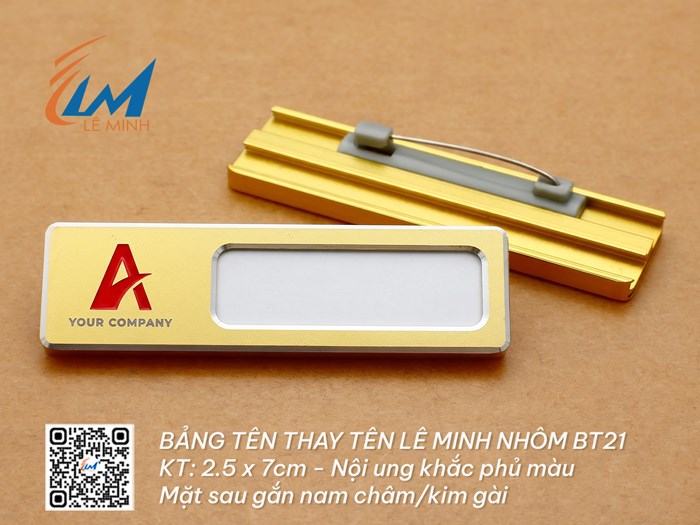 BẢNG TÊN THAY TÊN BT21 KHẮC ĐỔ MÀU