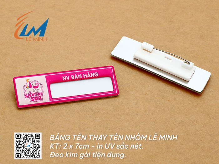 BẢNG TÊN THAY TÊN NHÔM TUỲ CHỈNH