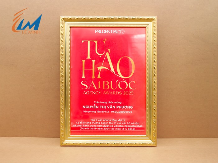 KHUNG BẰNG KHEN - HIỆN ĐẠI SANG TRỌNG