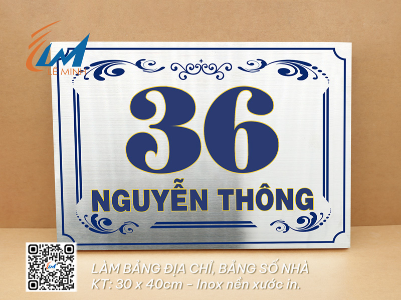 BIỂN SỐ NHÀ