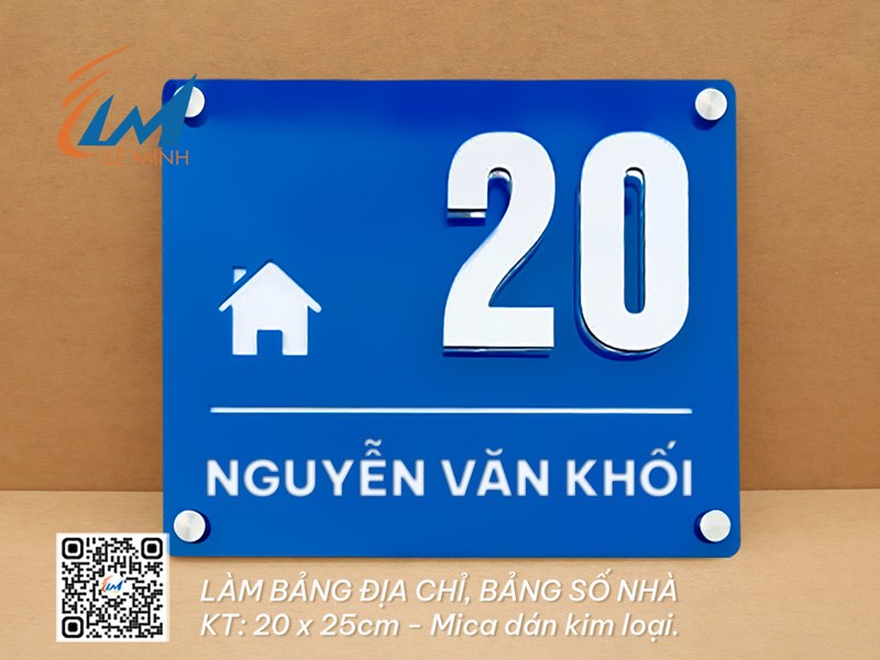 BIỂN SỐ NHÀ