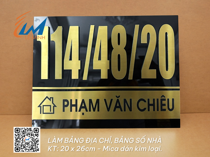 BIỂN SỐ NHÀ