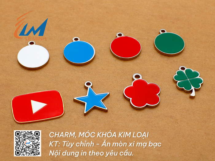 CHARM, MÓC KHÓA KIM LOẠI