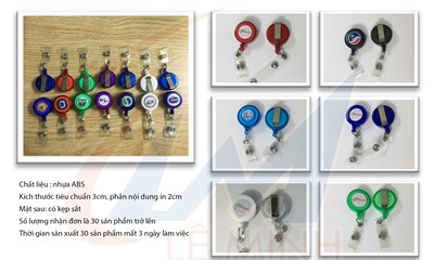 DÂY ĐEO THẺ YOYO CO RÚT