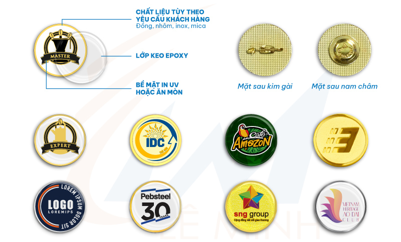 LÀM HUY HIỆU LOGO HÌNH TRÒN