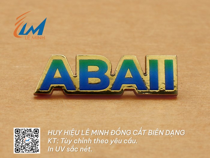 HUY HIỆU ĐỒNG IN UV TÙY CHỈNH THEO YÊU CẦU