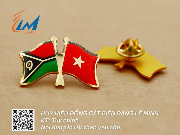 HUY HIỆU ĐỒNG IN UV TÙY CHỈNH THEO YÊU CẦU