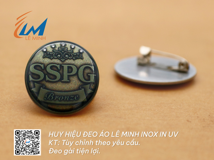 HUY HIỆU TRÒN BẰNG INOX