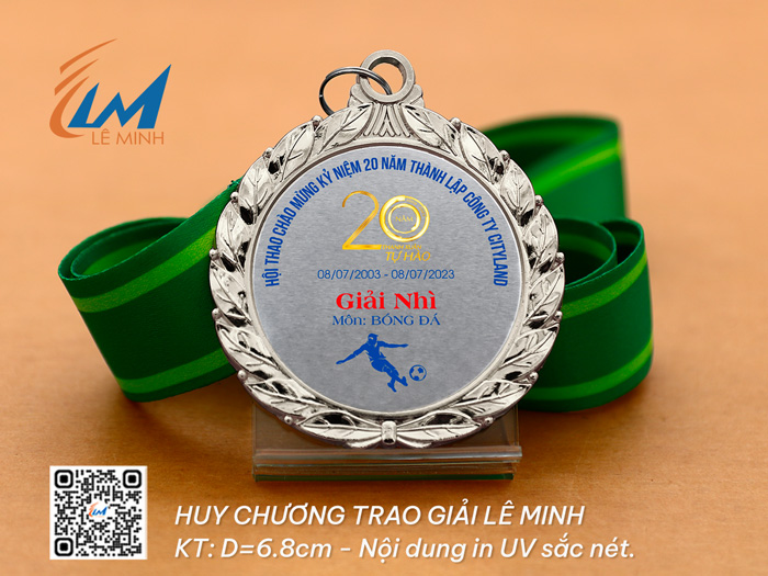 IN HUY CHƯƠNG THEO YÊU CẦU