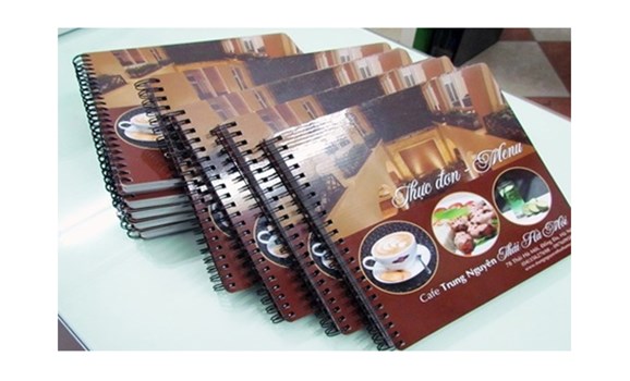 IN MENU BẰNG NHỰA PVC