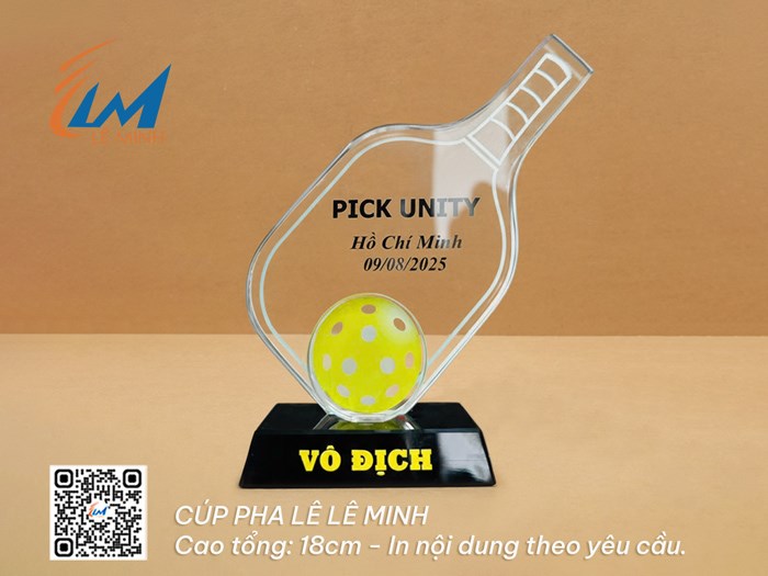 Những mẫu cúp Pickleball đẹp