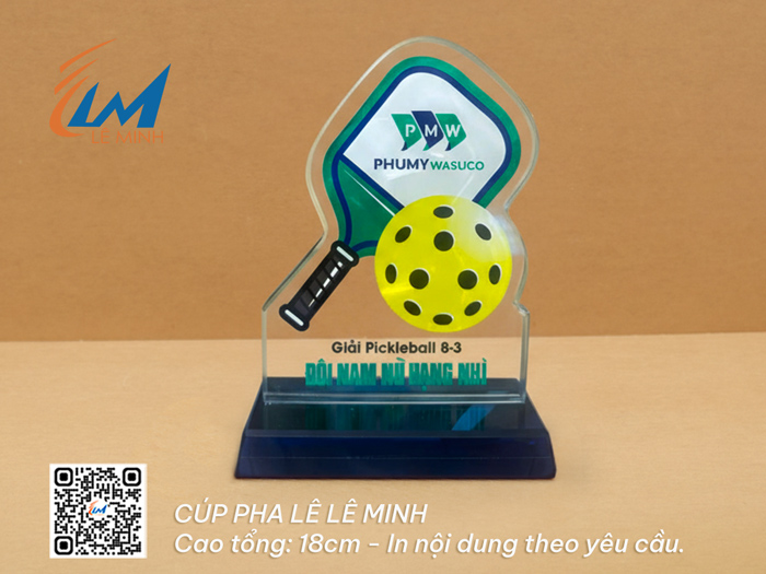 Những mẫu cúp Pickleball đẹp