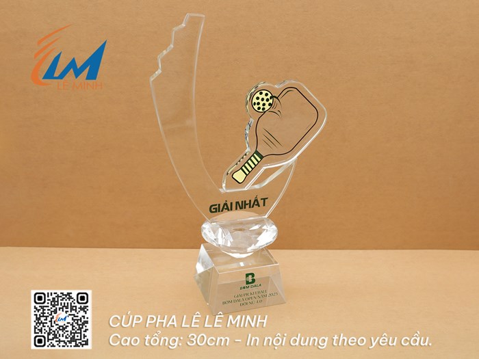 Những mẫu cúp Pickleball đẹp