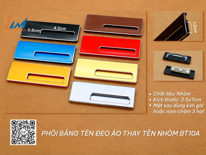 MUA BÁN, CUNG CẤP PHÔI BẢNG TÊN NHÂN VIÊN