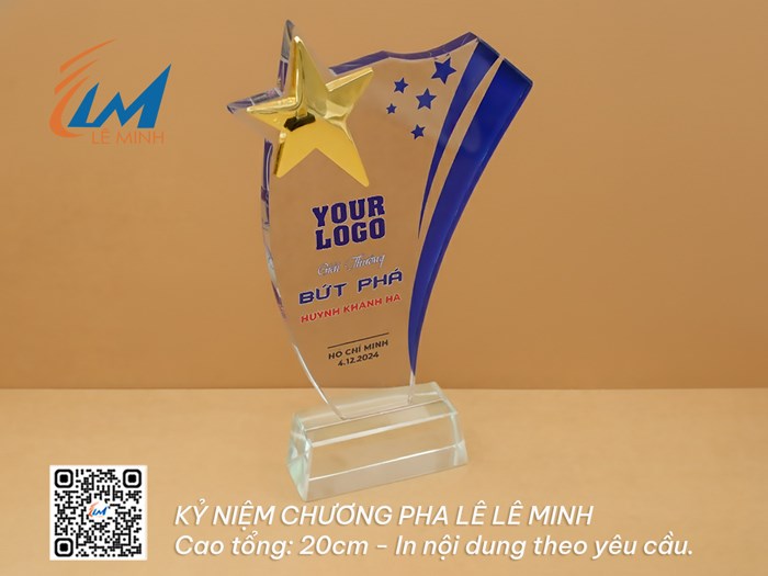 Sản xuất kỷ niệm chương vinh danh giá từ 270k - 365k