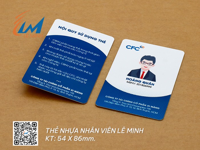 IN THẺ NHÂN VIÊN