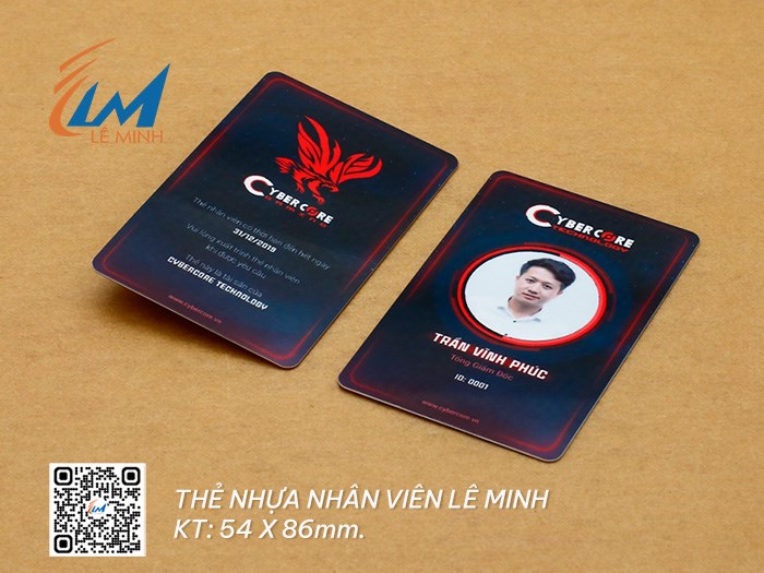 IN THẺ NHÂN VIÊN