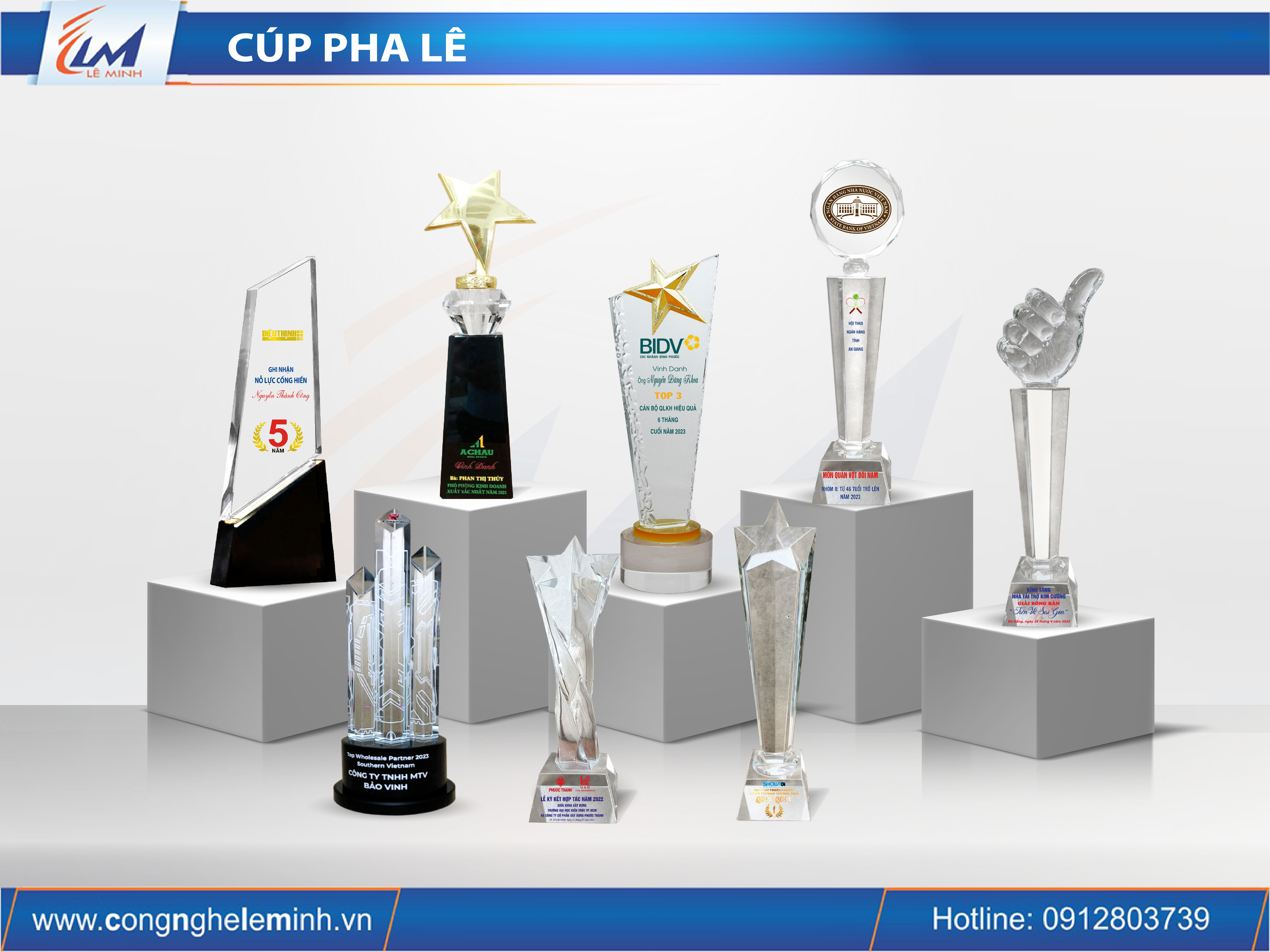 Bảng Giá Làm Kỷ Niệm Chương Pha Lê & Cúp – Cách Tính Và Tối Ưu Chi Phí