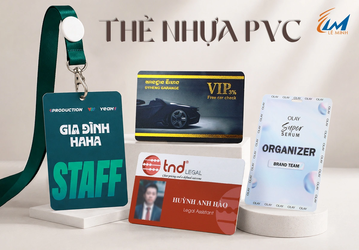 In Thẻ Nhựa Theo Yêu Cầu – Bảng Giá, Chất Liệu Và Quy Trình Đặt Nhanh
