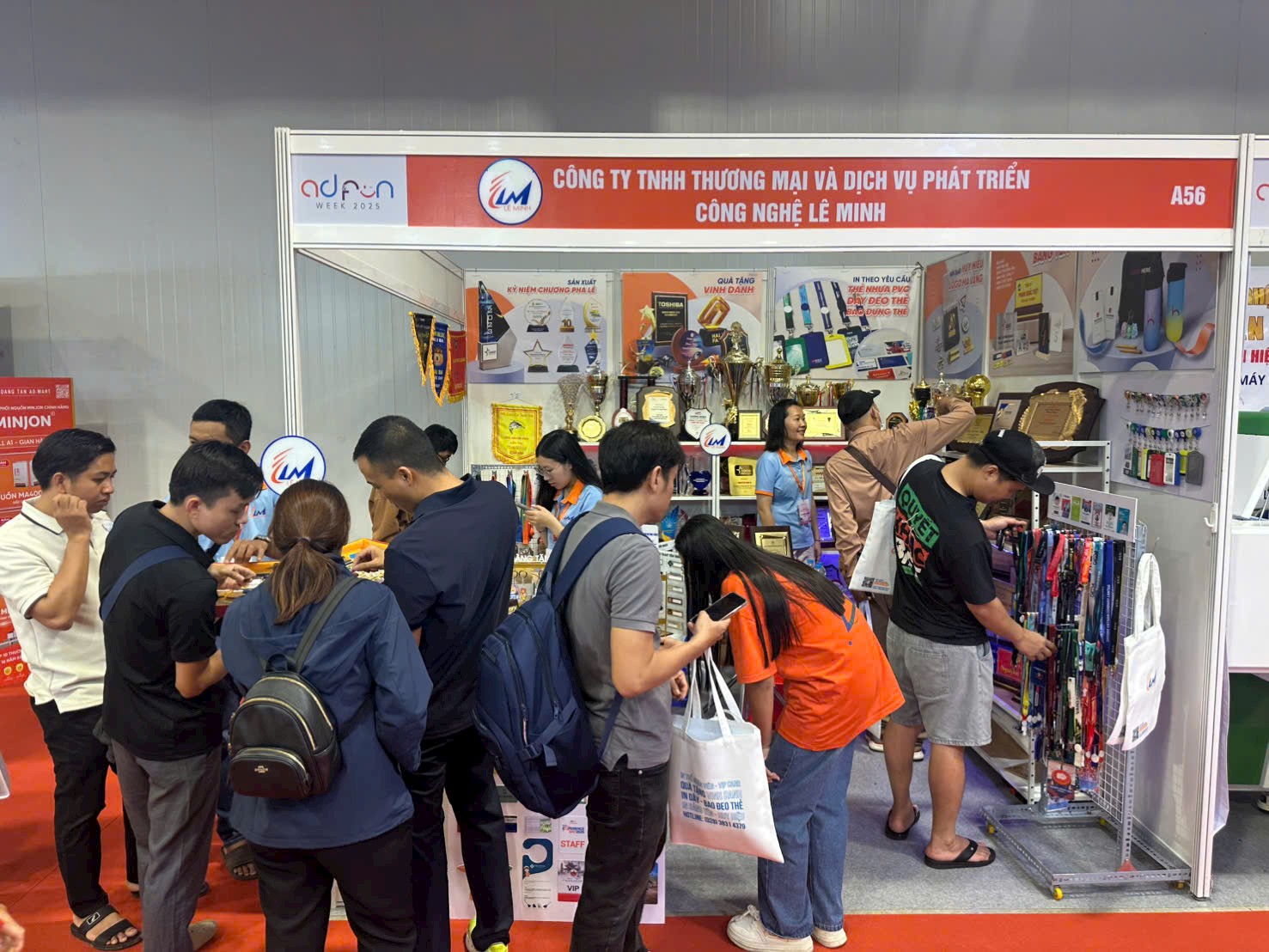 LÊ MINH GHI DẤU ẤN MẠNH MẼ TẠI VIETAD 2025: KHẲNG ĐỊNH VỊ THẾ CHUYÊN GIA VỀ SẢN PHẨM IN ẤN & QUÀ TẶNG DOANH NGHIỆP