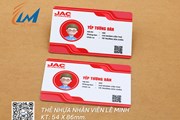 In Thẻ Nhựa Nhân Viên – Quy Trình, Chất Liệu Và Mẫu Thiết Kế Chuyên Nghiệp