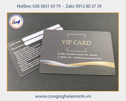 MẪU VIP CARD CÁN SẦN